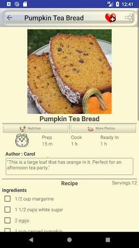 Baking recipes : cookies, cakes and breads screenshot 4