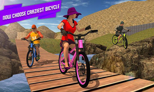 BMX Offroad Bicycle Rider Game screenshot 2