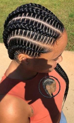 Cute Cornrow Hairstyles screenshot 3