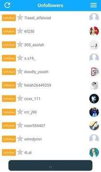 unfollowers for instagram screenshot 2