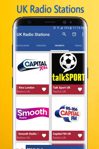 UK Radio Stations - UK fm Radio all Stations screenshot 7