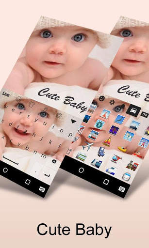 Baby Live Keyboard Theme screenshot 2