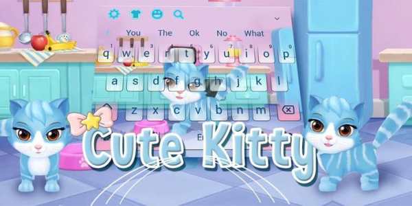 Animated Cute Kitty Keyboard screenshot 5
