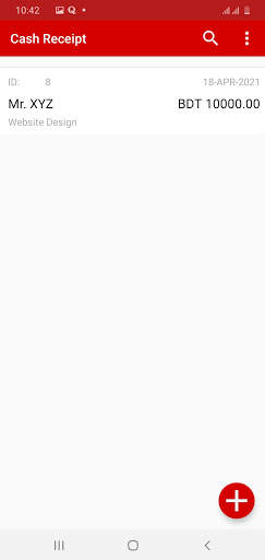 Cash Receipt screenshot 22