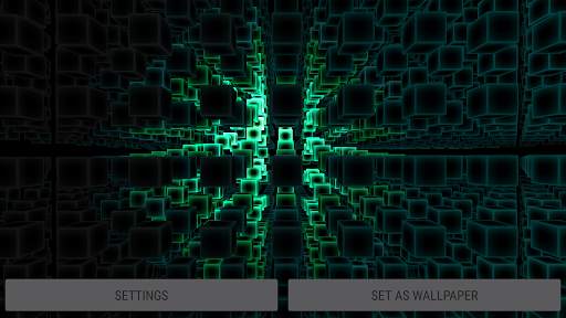 Infinity Parallax Cubes 3D Live Wallpaper screenshot 16