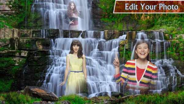 Waterfall Photo Collage -Blend Photo screenshot 2