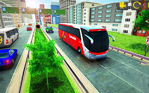 Coach Bus Driving 3d - Coach Bus Game screenshot 1