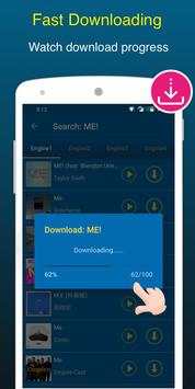 Free Music Downloader + Mp3 Music Download 2 تصوير الشاشة