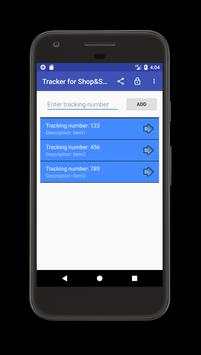 Tracker for Shop & Ship shipments screenshot 1