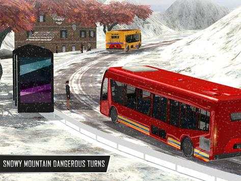 Snowy Bus Drive screenshot 13