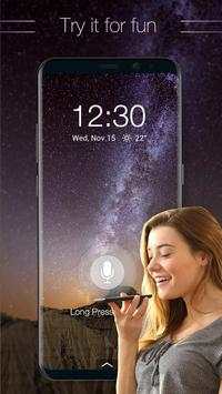 Voice detection style lock screen for prank screenshot 4