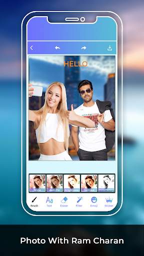 Photo With Ram Charan screenshot 3