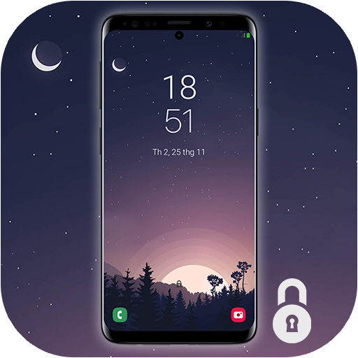 Lock Screen Galaxy S10 Note 10 S9 Note9 Edge icon