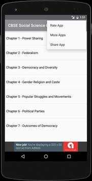 CBSE Social Science Class 10th screenshot 3