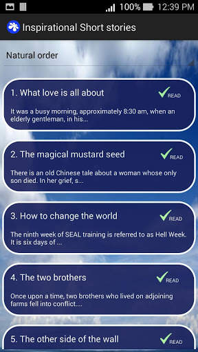 Inspirational Short Stories screenshot 5