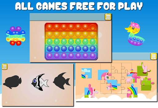 Pop it Fidget Toys And Mini Games स्क्रीनशॉट 3