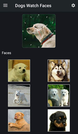 Dogs Watch Faces screenshot 1