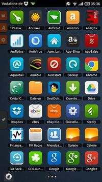 Miui X5 TSF Shell Theme 3 تصوير الشاشة