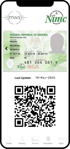 MWS: NIMC MobileID screenshot 1