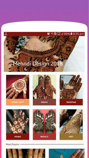 Mehndi & Hena Design App screenshot 2