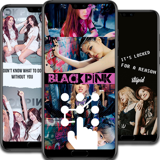 Black Pink Lock Screen - New आइकन