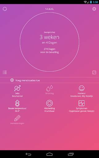 Ovu gratis cyclus volgsysteem screenshot 12