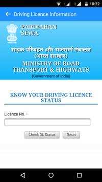 India Driving Licence Details screenshot 2