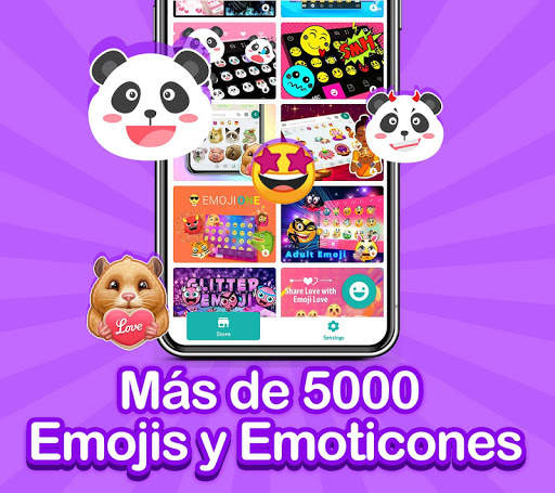 Teclado Kika-Teclado Emoji screenshot 2