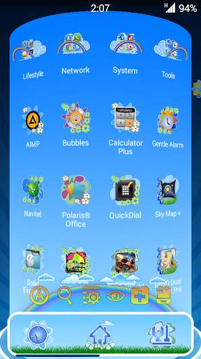 Good Day Next Launcher theme screenshot 7