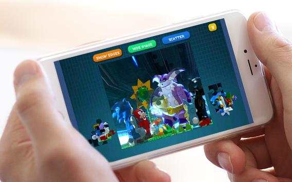 Jigsaw Sonic Lego screenshot 5