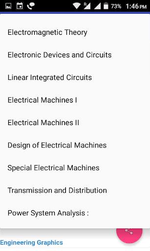 Electrical Engineering App screenshot 1