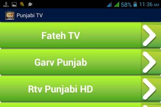 Punjabi TV – ਪੰਜਾਬੀ‏‏ TV screenshot 6