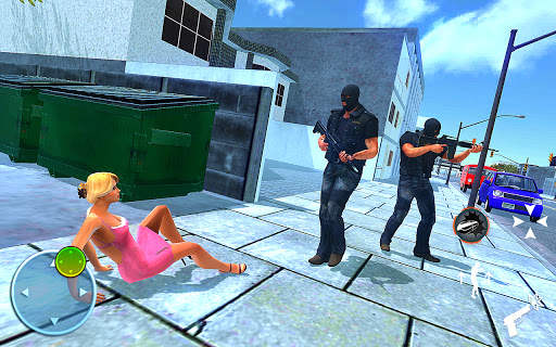 Neon Iron Spider Hero Stickman : Gangster War City screenshot 4