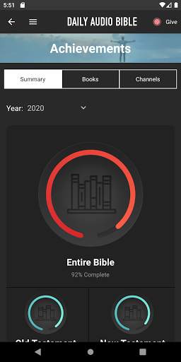 Daily Audio Bible Mobile App screenshot 4