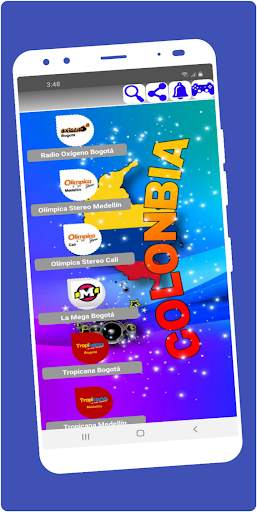 Emisoras colombianas gratis - radio colombianas 5 تصوير الشاشة