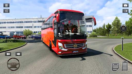 Bus Driving Bus Simulator Game screenshot 2
