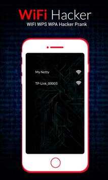 WIFI WPS WPA Hacker : tester Prank screenshot 1