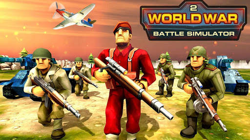 World War 2 Battle Simulator- WW2 Battle Games screenshot 1