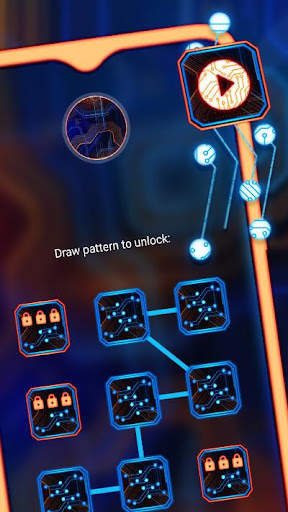 Circuit Design Launcher Theme 4 تصوير الشاشة