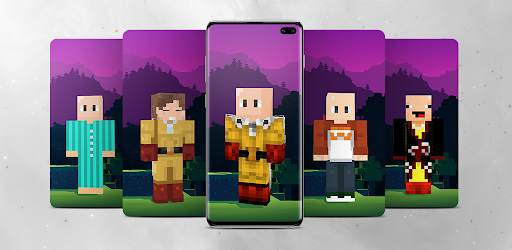 Saitama Skin for Minecraft screenshot 1