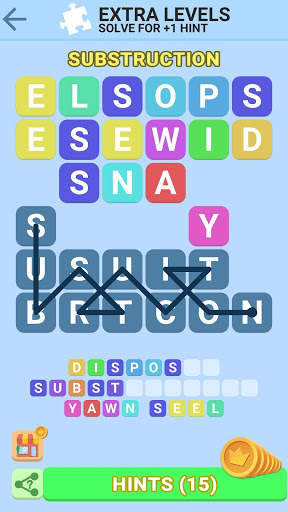 Word Swipe Game - Search Games Puzzle: Word Stacks screenshot 5