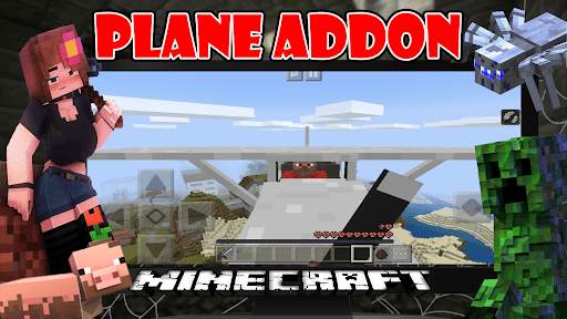 Plane Addon Minecraft  Mod screenshot 3