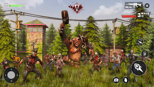 FPS Walking Zombie Shooter 3D screenshot 1