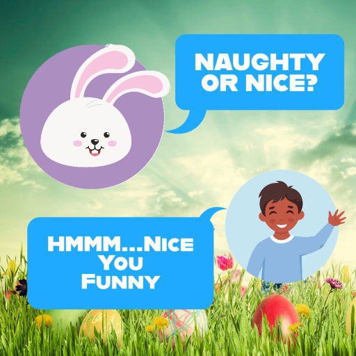 Easter Bunny Chat and Gifs icon