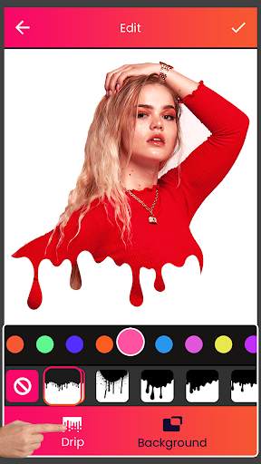 Instasquare Drip Effect Photo Editor screenshot 1
