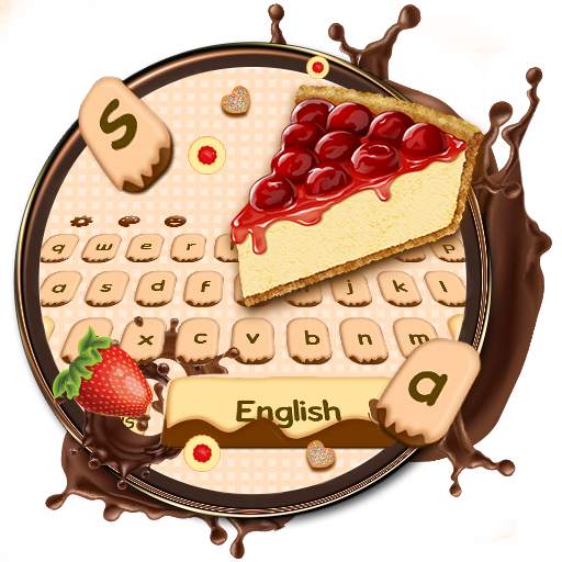 Yummy Cheese Cake keyboard Theme 10001003