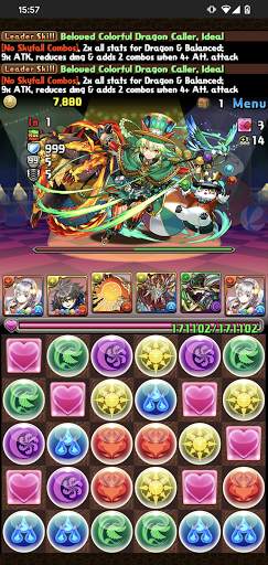 Puzzle & Dragons скриншот 7