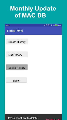 Bluetooth and WiFi (Electromagnetic) Analyzer Tool screenshot 8
