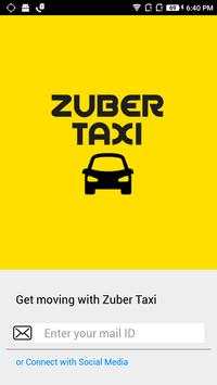 Zuber Taxi screenshot 1