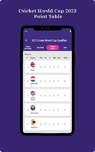 Cricket World Cup 2023 screenshot 4
